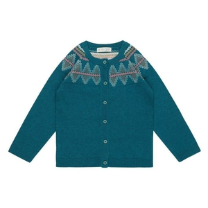 Product Knitted cardigan with patterns base image