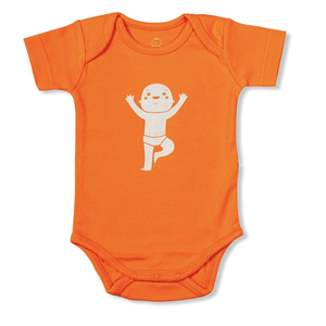 Product Short sleeve bodysuit Tree Pose base image