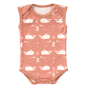 Product No-sleeve bodysuit  Whale Mellow base image