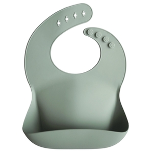 Product Silicone Bib Cambrige Blue base image